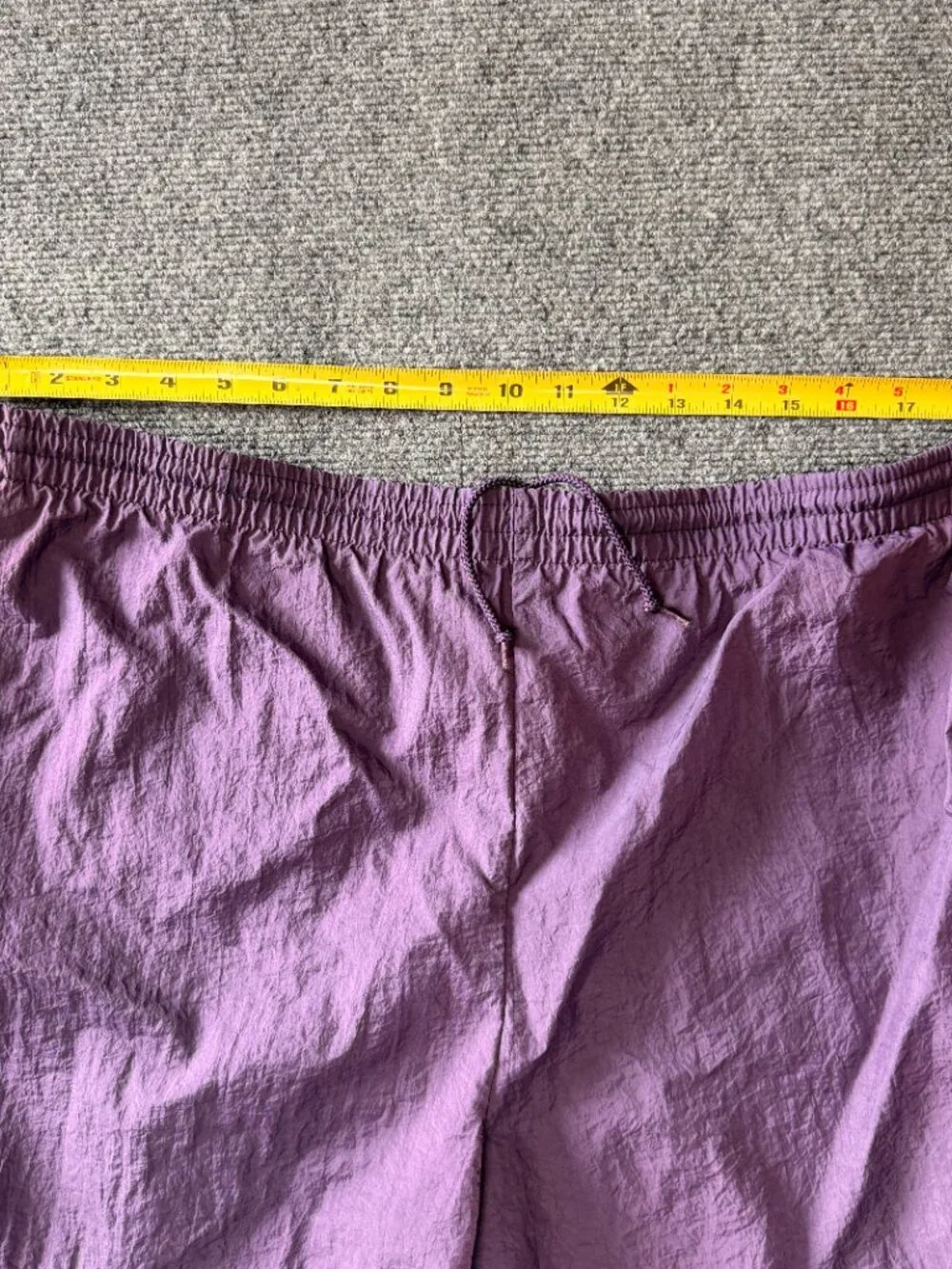 Nike Swim Shorts Purple Nylon Mens XL Vintage 90s Swoosh Colorblock Mesh Lined